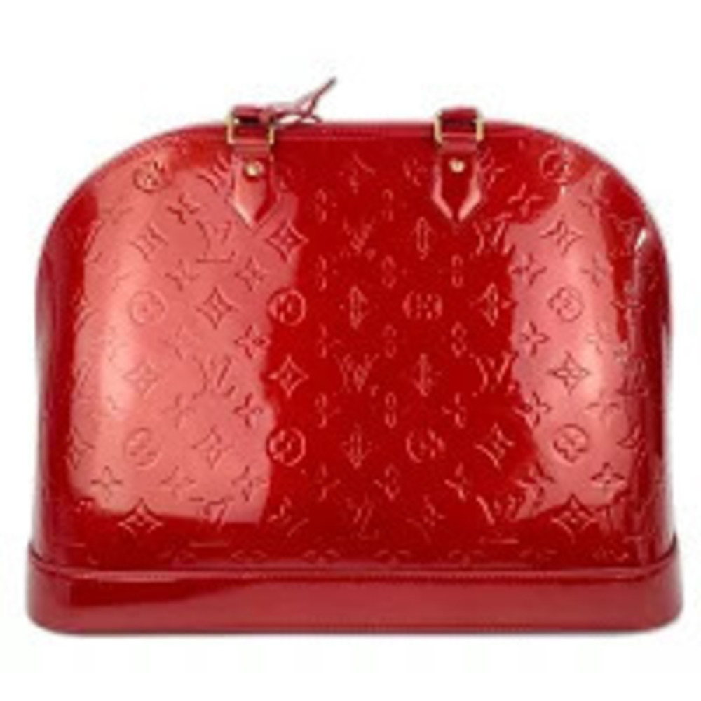Louis Vuitton Alma Handbag Red